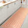 Chevron Modern Concentric Squares Orange/Cream Indoor/Outdoor Rug