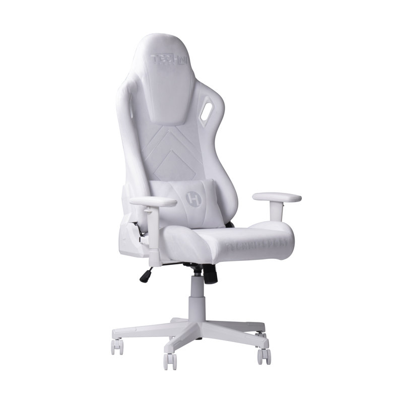 Fauteuil de jeu inclinable, ergonomique et réglable Techni Sport, Blanc
