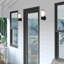 Applique murale d'extérieur noire Almaraz-937937565