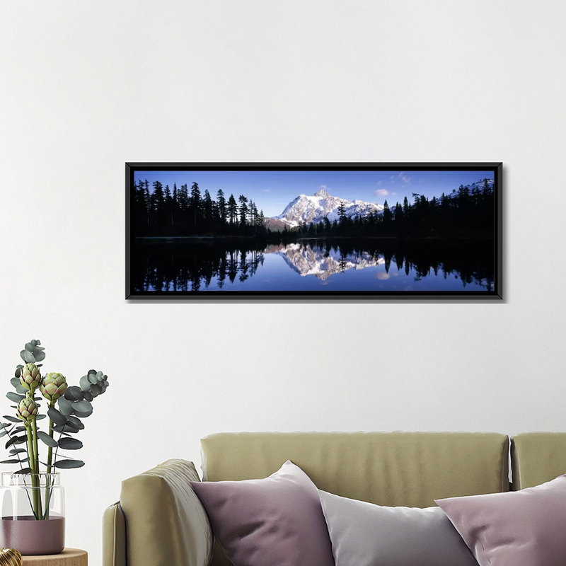 «Mt Shuksan, North Cascades National Park, Washington State», reproduction de photo sur toile, H 24 po x l 72 po x P 1,5 po