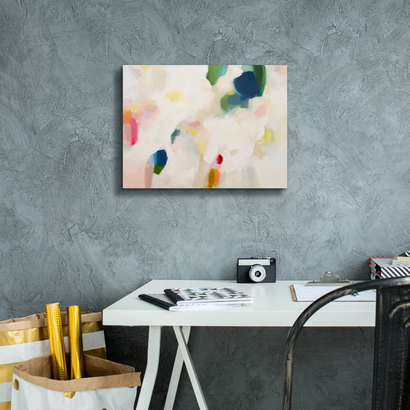 «B Poetic Abstract» par Jenny Westenhofer, H 12 po x l 16 po x P 0,75 po