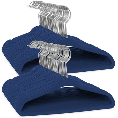  11" Velvet Non-Slip Baby Clothing Hangers