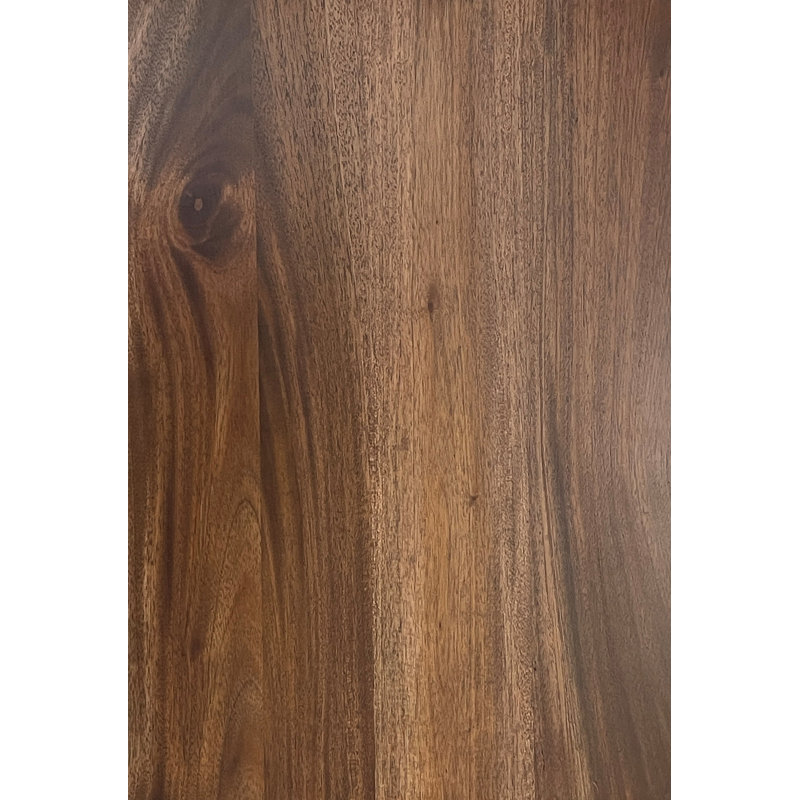 Axelle Solid Mahogany Extendable Trestle Dining Table