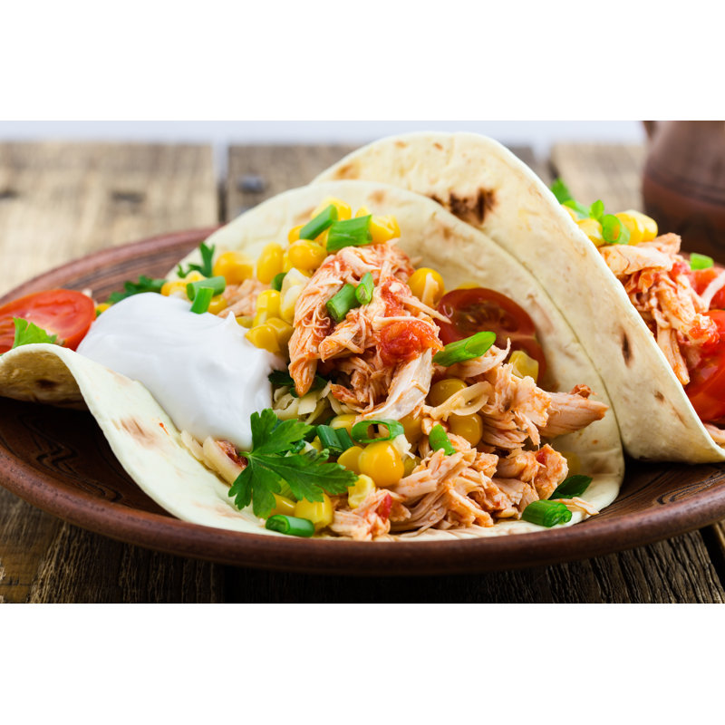 Mexican Cuisine - Wrapped Canvas Print, 61cm H x 91cm W x 3.8 cm D