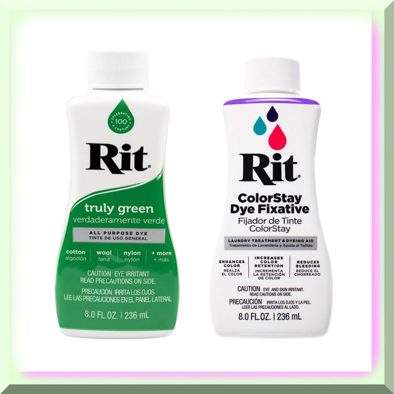 Vibrant Dye Collection with Fixative, Green