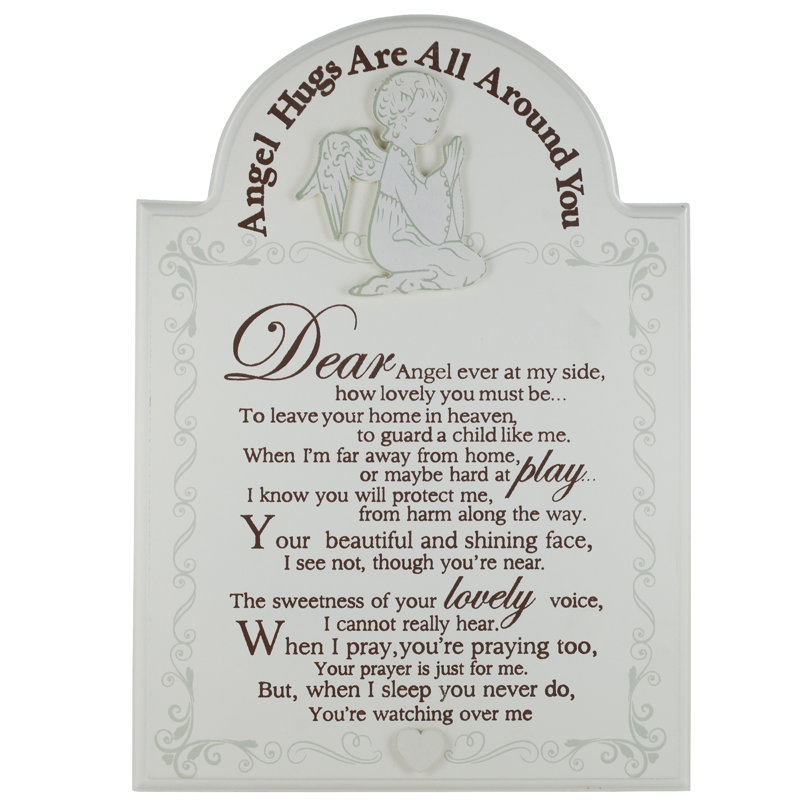 Durand Text & Numbers Decorative Plaque / Box Sign