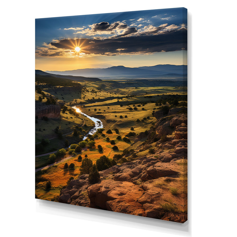 Barraco Colorado Landscape III - reproduction d'art sur toile, H 32 po x l 24 po x P 1 po, Toile tendue