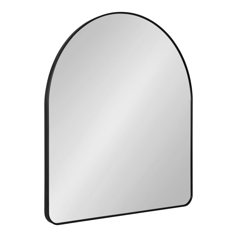 Miroir Anacleta, 36 po x 32 po, Noir