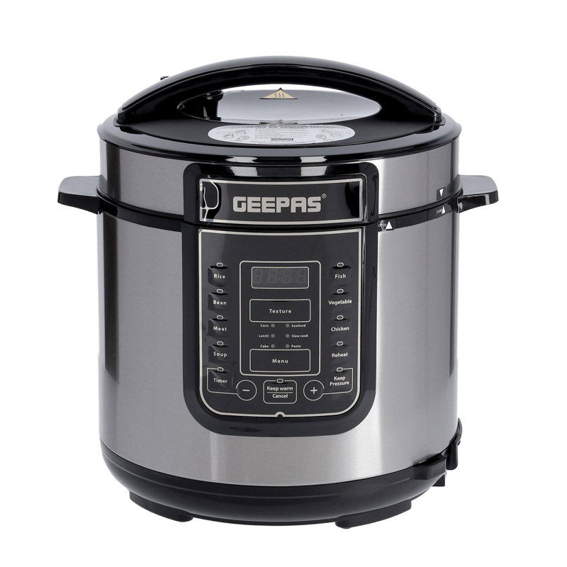 Electric Pressure 6L Slow Cooker