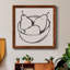Simple Pear I - art mural encadré sur toile-62718794-62718798