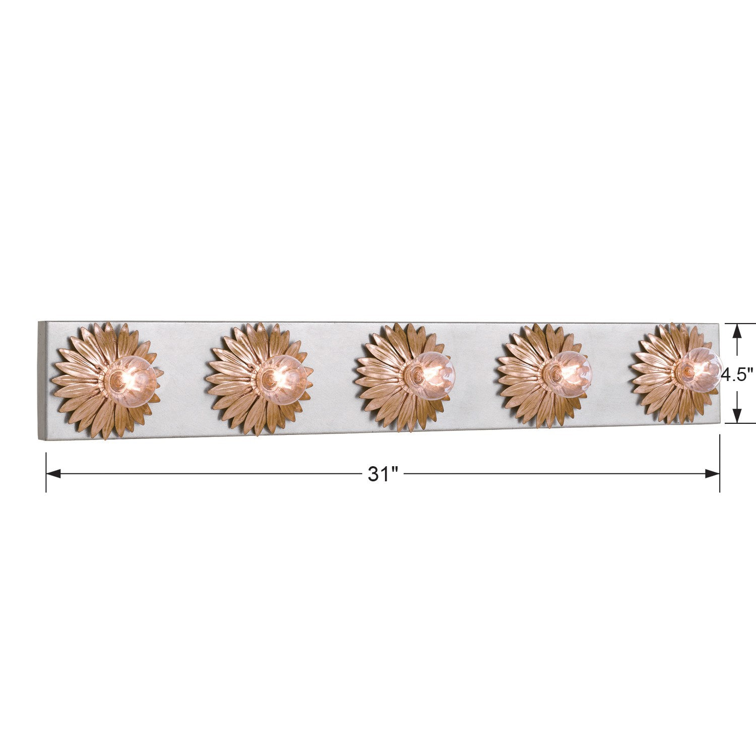 Adelle 5-Light Dimmable Bath Bar