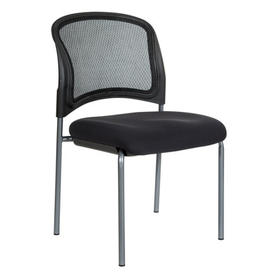 Stackable Reception Chair with Metal Frame