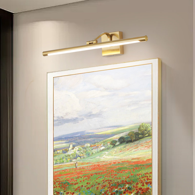 Lampe pour tableau à DEL 1 lumière à intensité variable avec température de couleur réglable (3000 K / 4000 K / 5000 K)