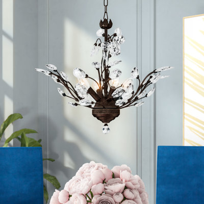 Alijah 4 - Light Dimmable Tiered Chandelier