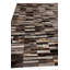 Natural Hide Cowhide Geometric Area Rug in Gray-25305971