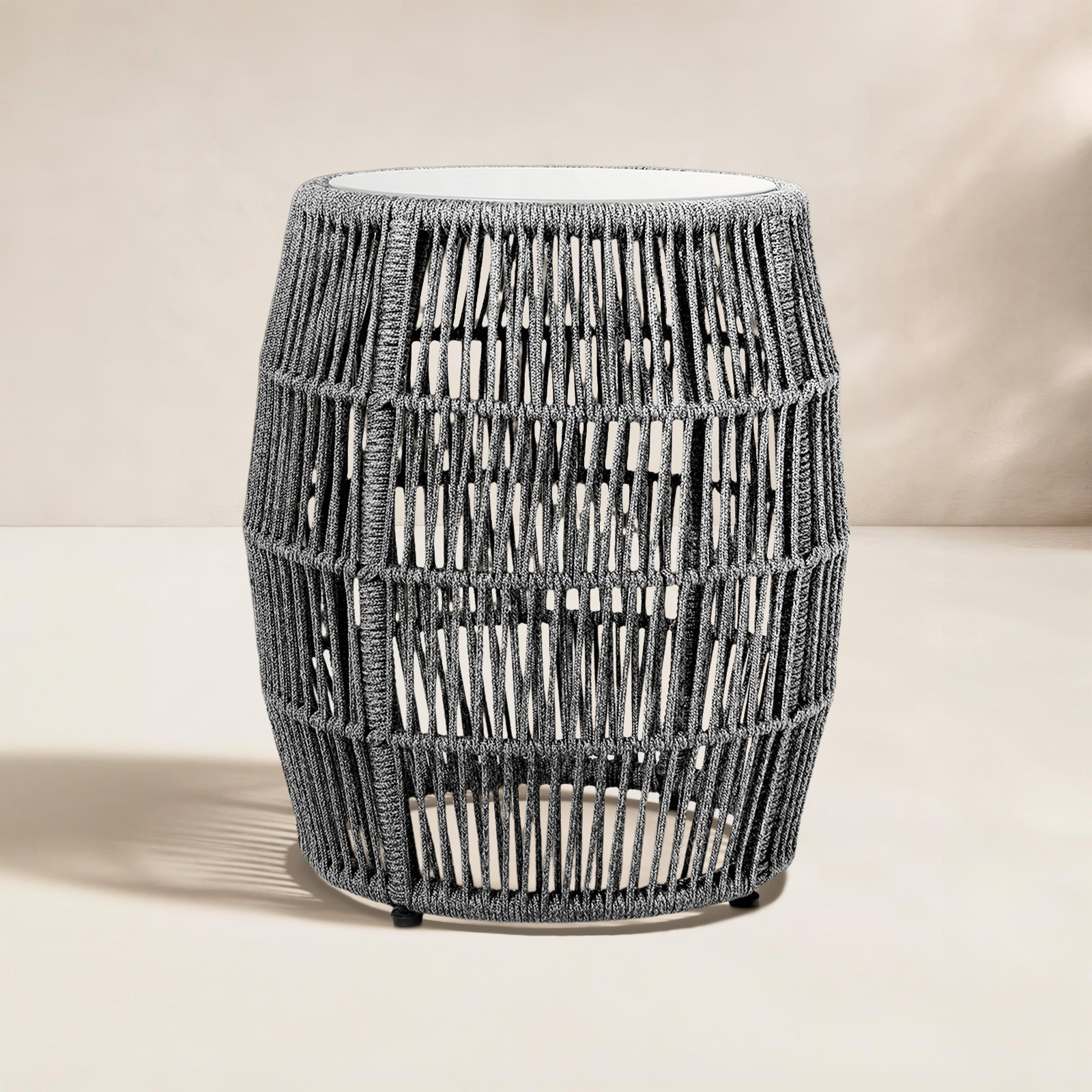 Dauntsey 19'' Outdoor Side Table, Gray