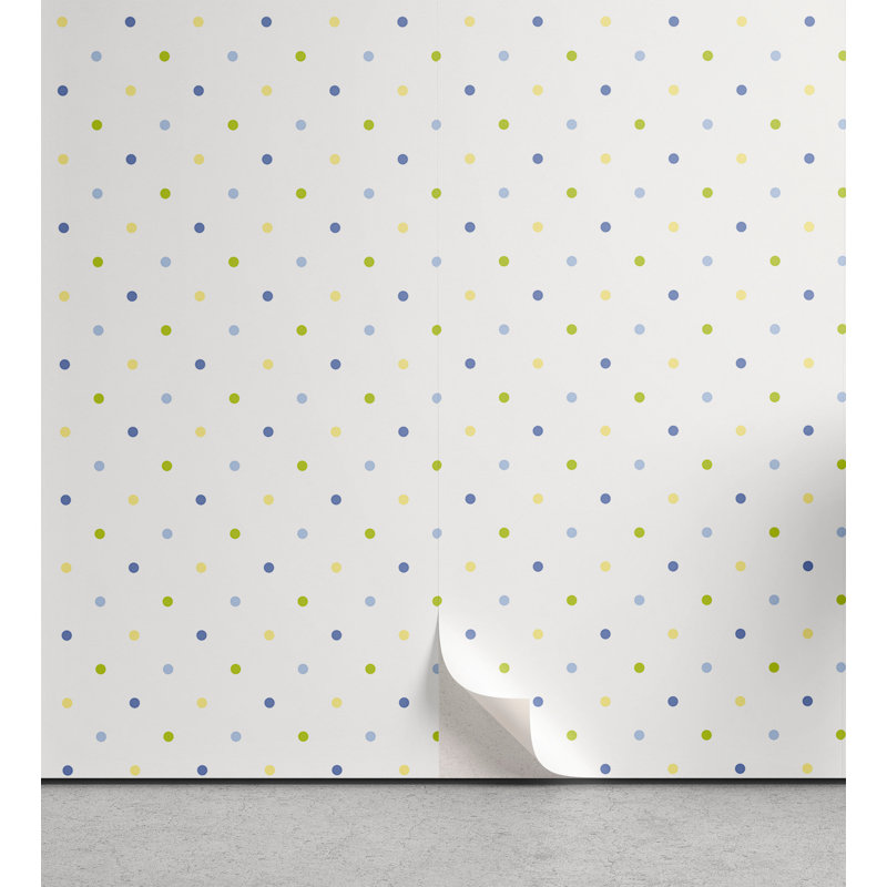 Panneau de papier peint adhésif Latoniah, L 13 po x L 100 po