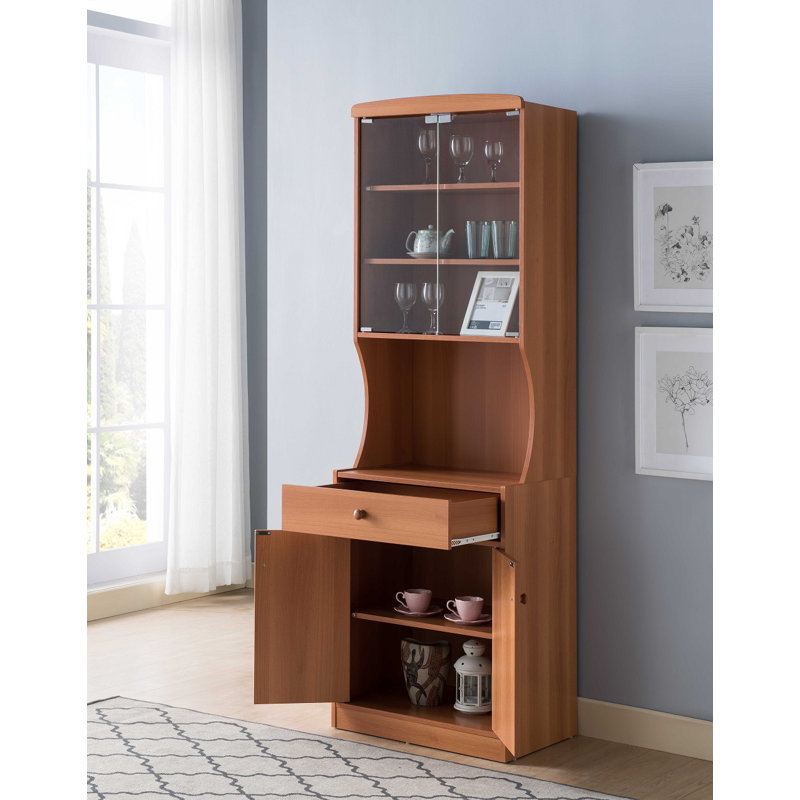 73.5'' Kitchen Pantry, Light Cherry
