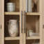 Sitarski 76" H x 30" W Modern Arched Standard Bookcase with Glass Doors-98582621