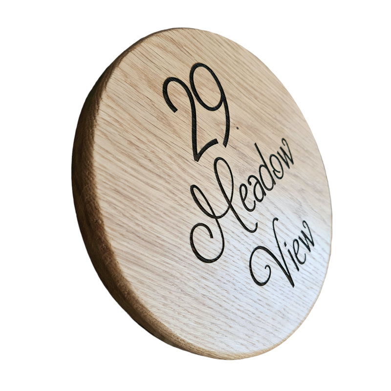 Araiah Round Wall Plaque, Yes