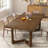 71 Inch Solid Wood Dining Table For 4-8 People, Farmhouse Rustic Real Wood Kitchen Rectangular Dinner Table For Dining Room,Home Office-1227499199