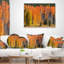 Coussin d'automne, paysage d'automne, paysage imprimé-29601408-29601412