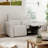 59" Wide Modern Minimalist Soft Power Reclining Loveseat Sofa 2-Seating