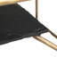 Table basse laiton