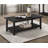 Geddies Wood Coffee Table with Shelf Distressed Java-1738164162