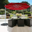 Parasol en porte-à-faux 11 pi x 11 pi Terrera-179132231