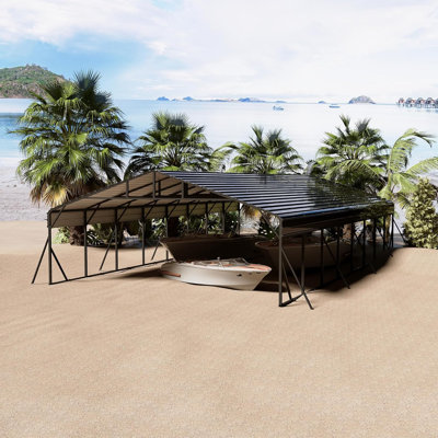 20' x 40' x 8.5' Heavy Duty Metal Carport