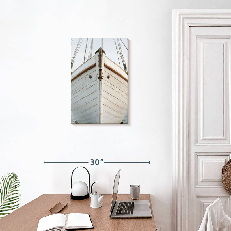 White Boat's Bow, 24" H x 16" W