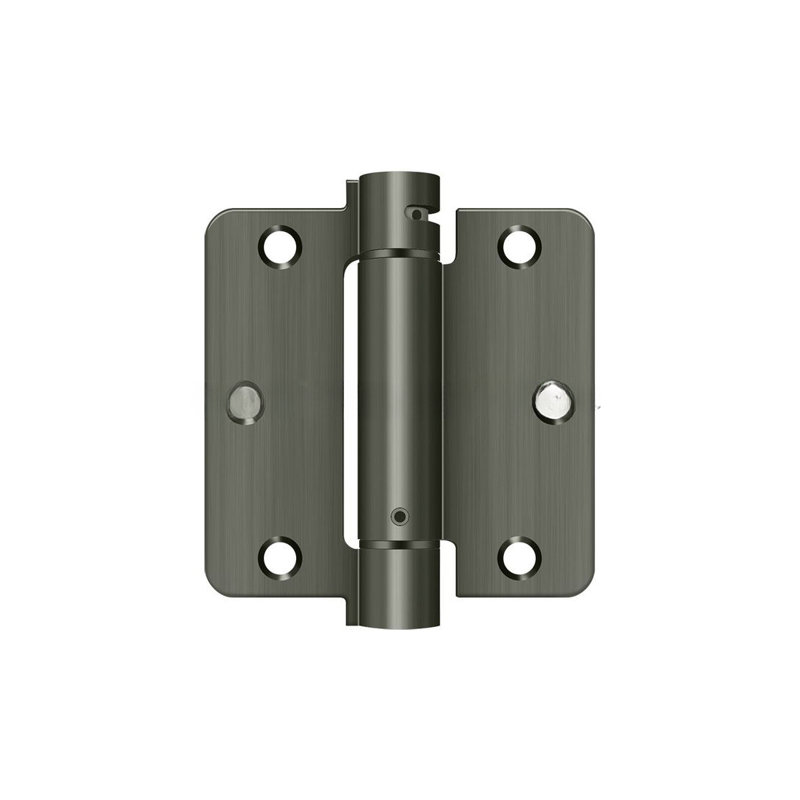 Steel Hinge, Antique Nickel