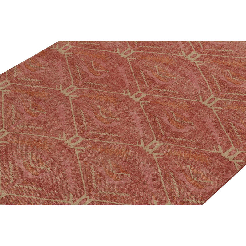 Handmade Wool Area Rug, Rectangle 6’3” x 9’