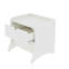 Table de chevet moderne en blanc-1071642319