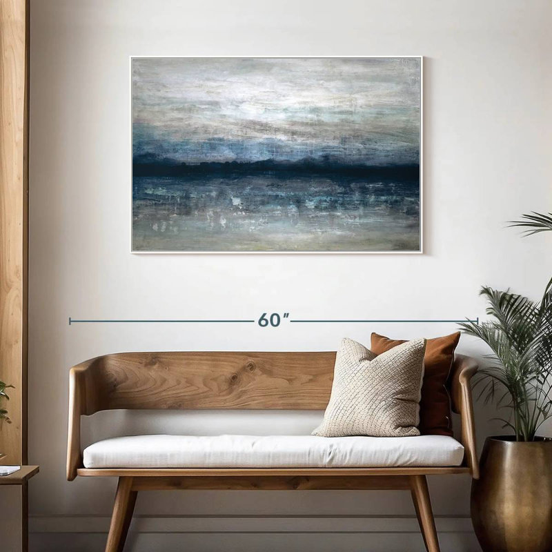 Shimmer Fausley, Floating Frame White, 43" X 29"