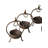 7.1'' H Iron Cast Tabletop Votive Holder