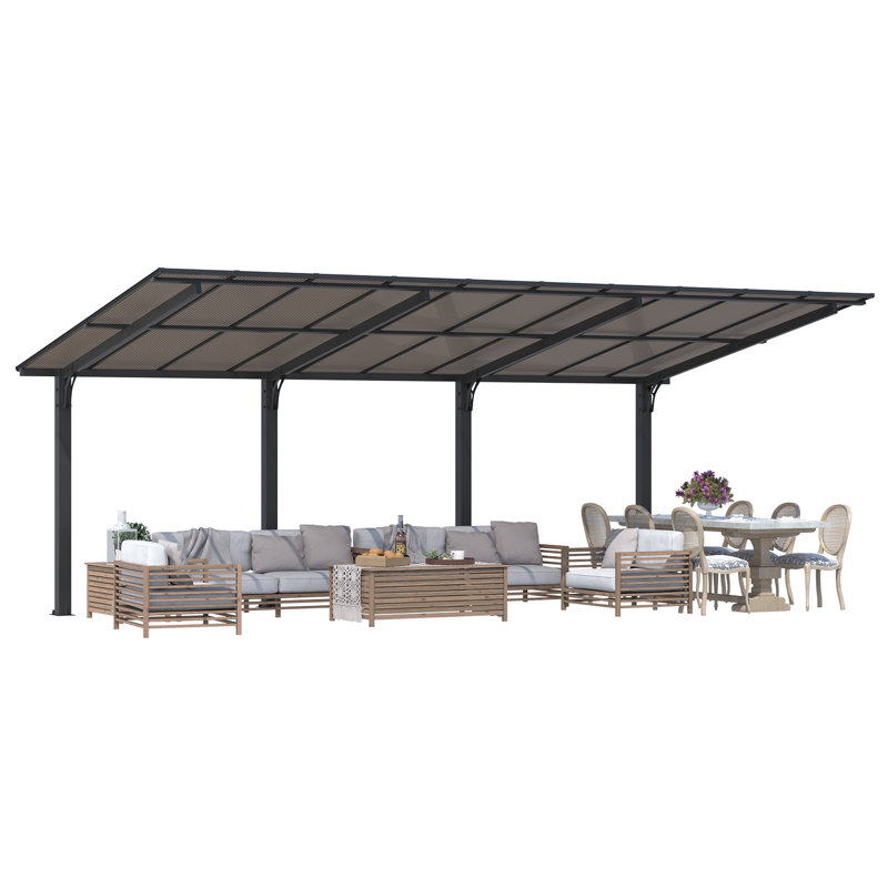 Freestanding Gazebo Outdoor Pergola For Patio, 97.20" H x 234" W x 120" D