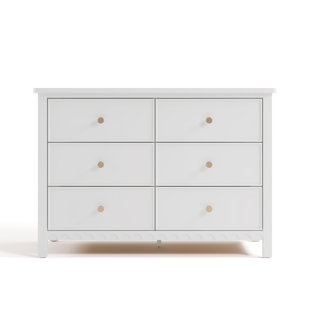 Sasha 6 Drawer Double Dresser