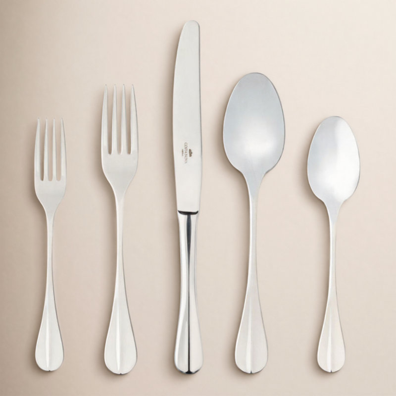 Costa Nova Nau Stainless Steel Flatware Set, Stainless Steel