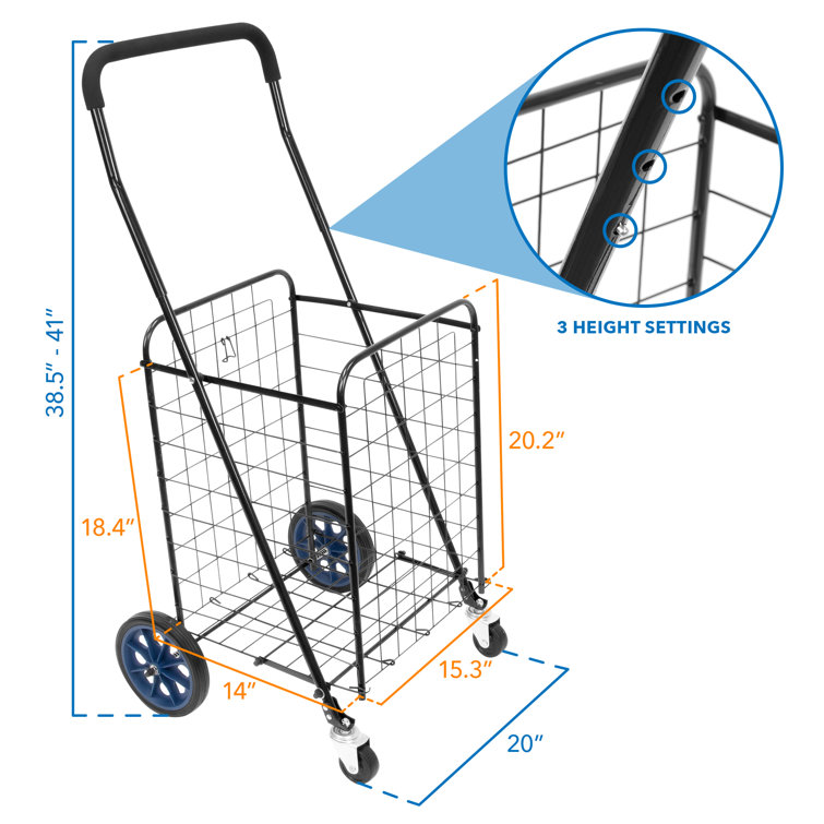 Collapsible Shopping Basket for Groceries | meori