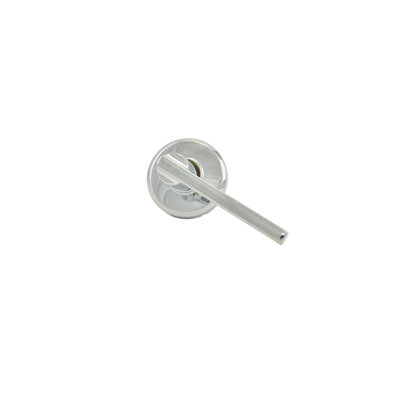 Accent Lever with Greenwich Trim Non-Turning Lock
