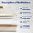 Twin/Full/Queen/King Size Mattress,Memory Foam Mattresses for Cooling Night Sleep , Bed Mattress with Memory Foam and Pocket Springs  for Pressure Relief & Spinal Alignment - Mattress in A Box-1764048225-1764048230