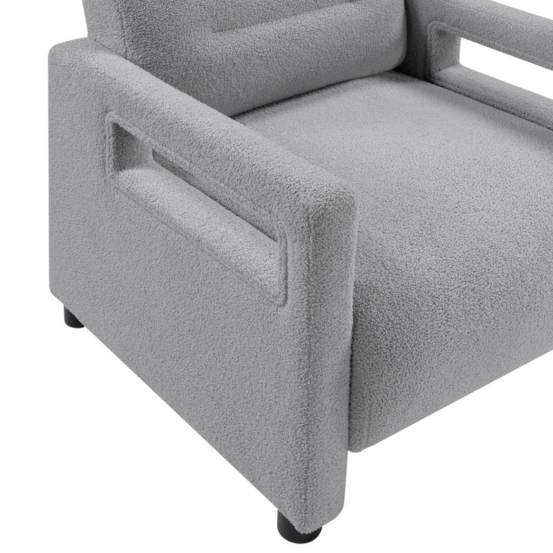 Fauteuil d'appoint 1 pièce Luxury, Noir