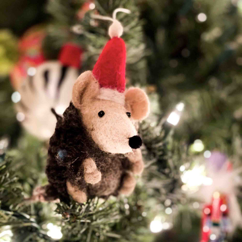 Ornement figurine suspendue hedgehog