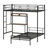 Smart-Design Bunk Bed Combining Study Area, Power Station, Shelving And Safety Protection