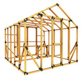 90 Square Feet Chicken Coop with Chicken Run For Up To 22 Chickens