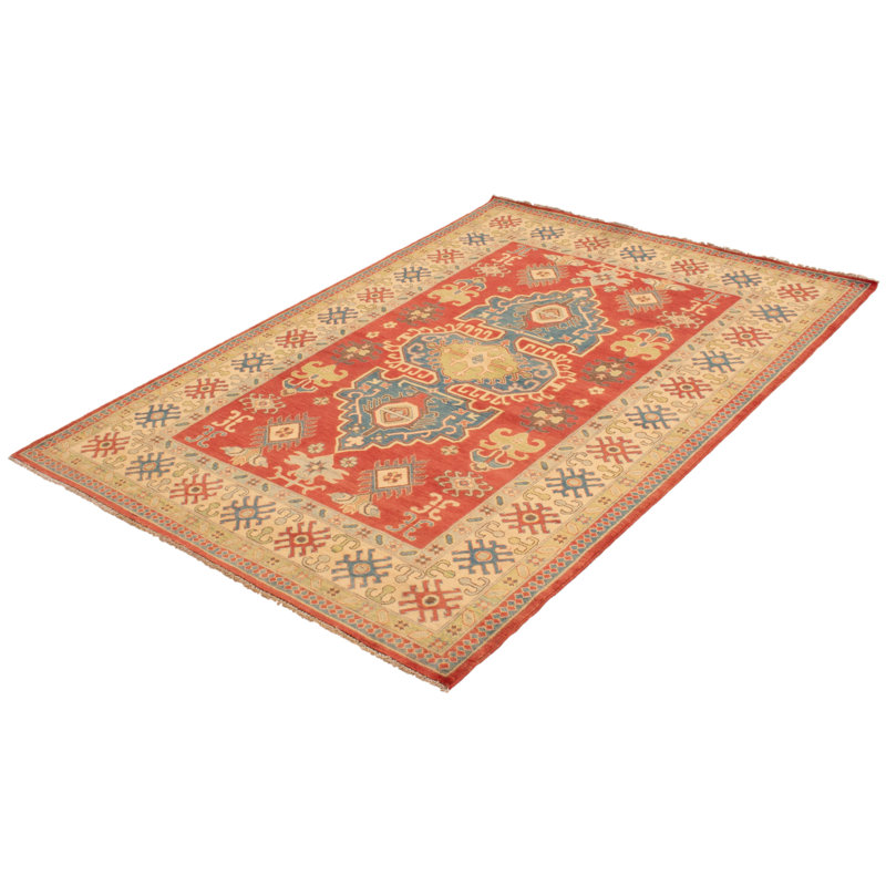 Tapis rouge Finest Ghazni 6 pi 8 po x 9 pi 8 po