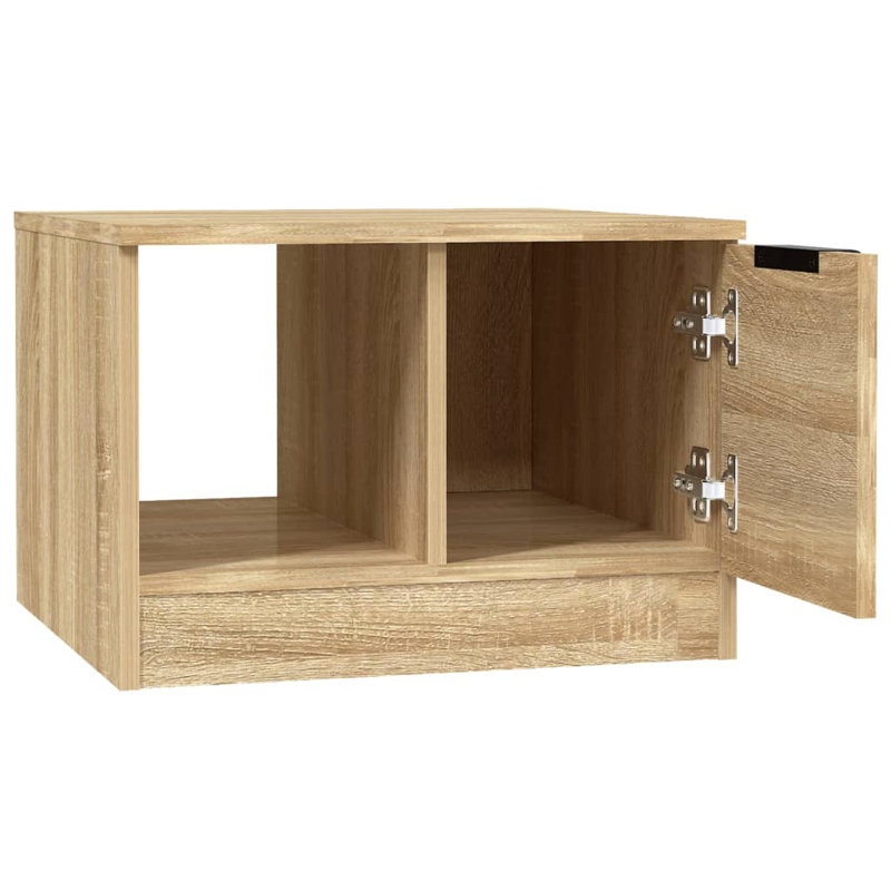 Jarran Frame Coffee Table with Storage, Sonoma Oak
