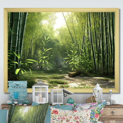 " Dynamic Light Bamboo Grove I "